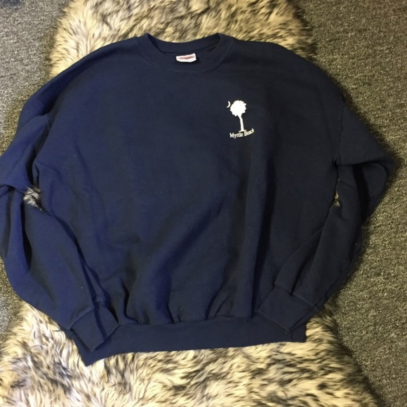 Vintage Sweaters - Cozy Myrtle Beach, SC Crewneck
